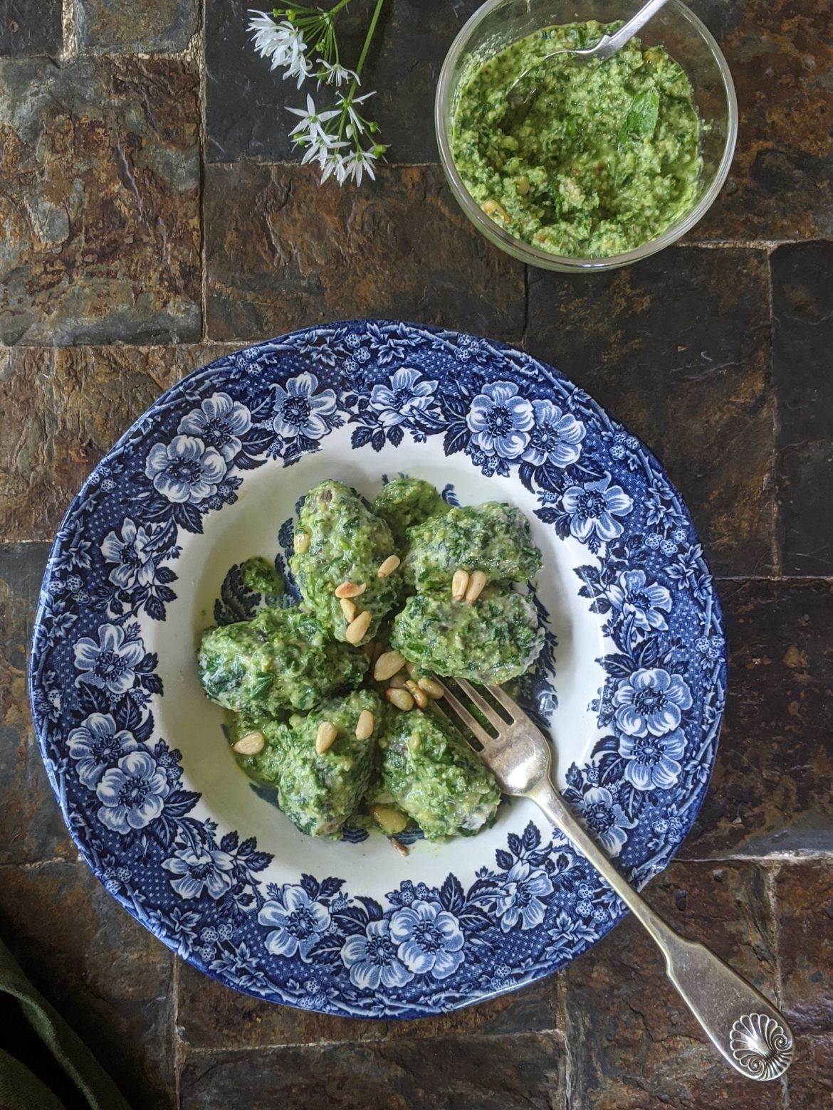 00000IMG_00000_BURST20200430133520514_COVER Nettle gnocchi with wild garlic pesto