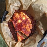 Baked paneer with sweet chilli jam and sesame